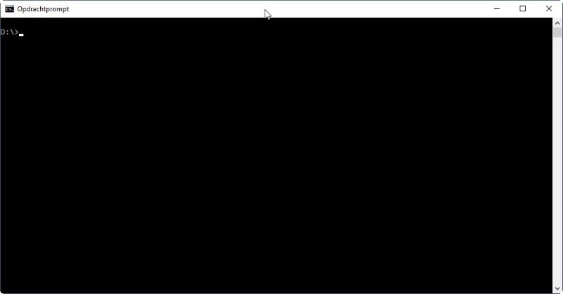 DOS box command line LightroomSatistics.com