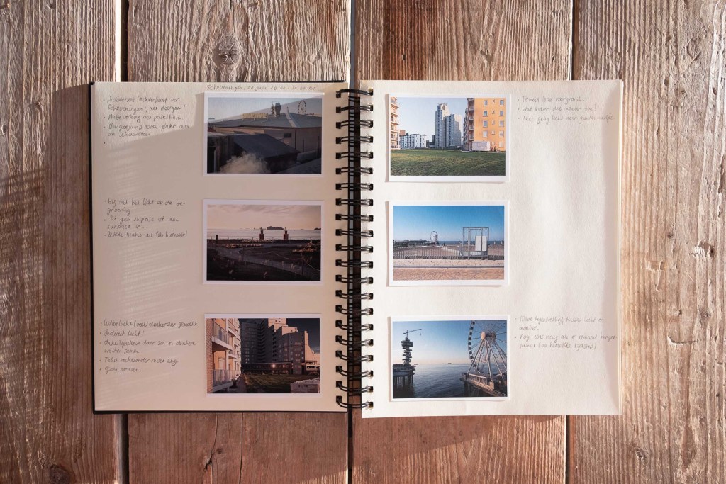 Inside of the dummy book