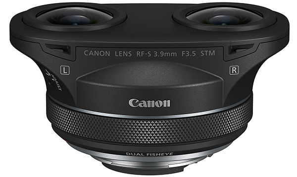 Canon RF-S 3,9mm f/3.5 STM DUAL Fisheye VR lens Canon RF-S 39mm VR lens 2