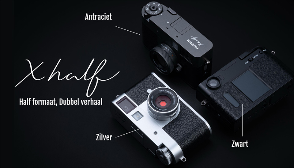 Fujifilm X-HF1 - 3 colour options Fujifilm X-HF1 - 3 colour options