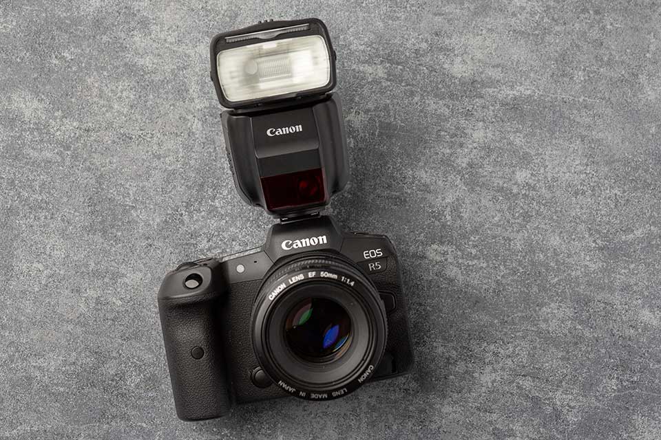 Use an external flash Use an external flash
