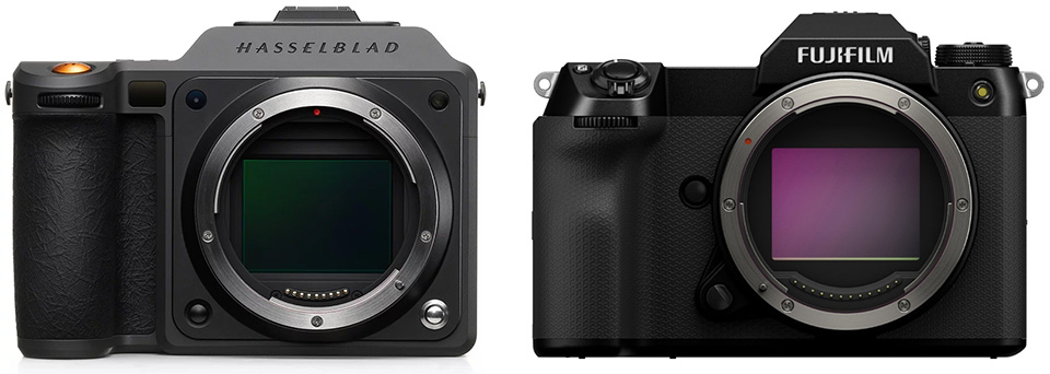 Hasselblad X2D II 100C vs Fujifilm GFX 100S II