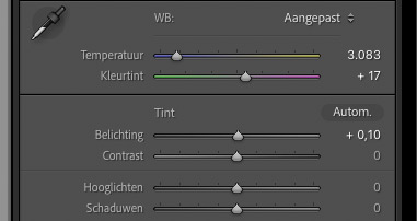 Lightroom slider fine adjustment Lr tips slider adjustments