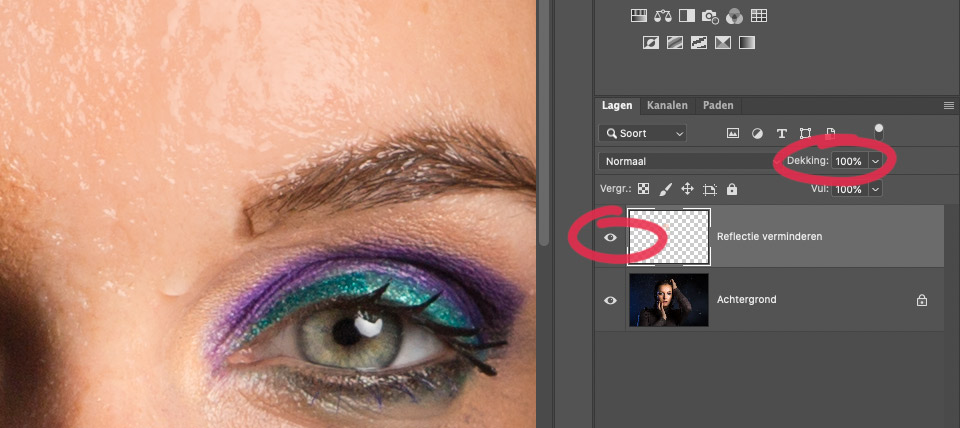 Remove reflections - Fine-tuning