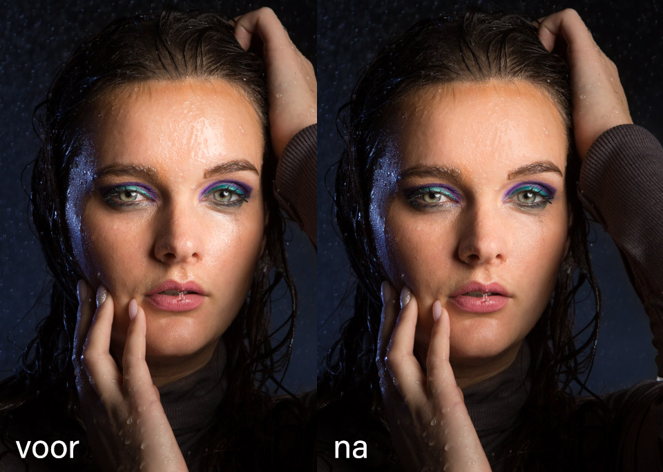Remove reflections - Before/after