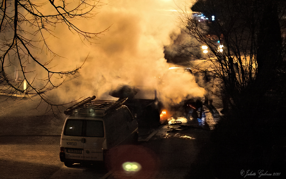 Car fire Car fire
