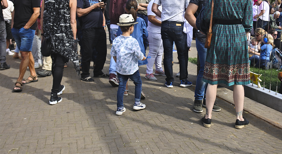 Little boy with hat Little boy with hat