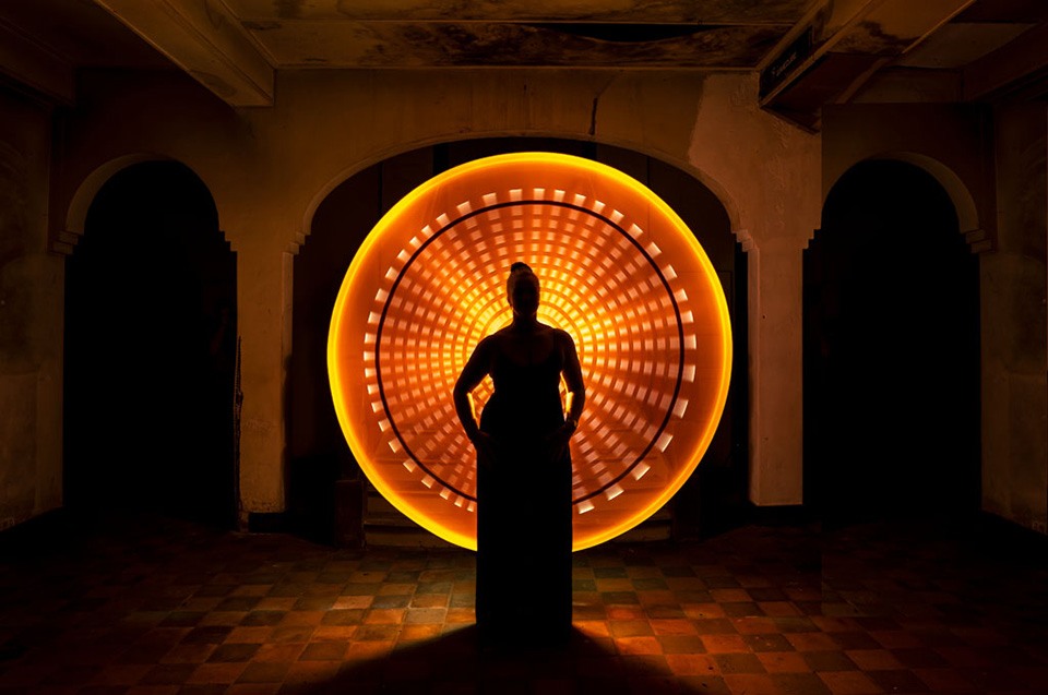 Light painting blocks Liesbeth van Asselt