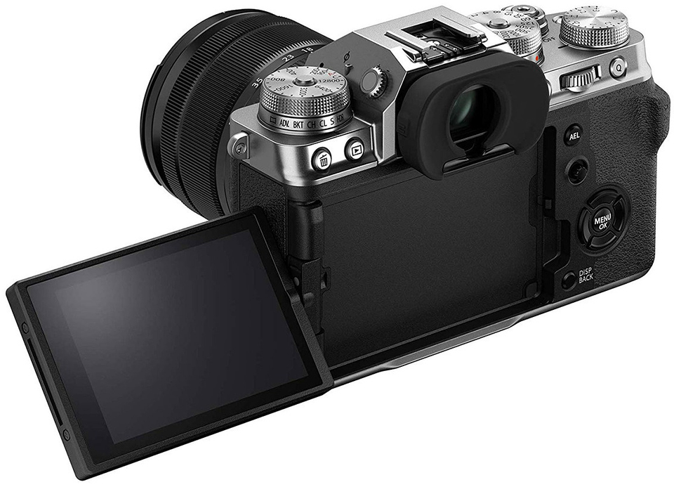 Fujifilm rear side