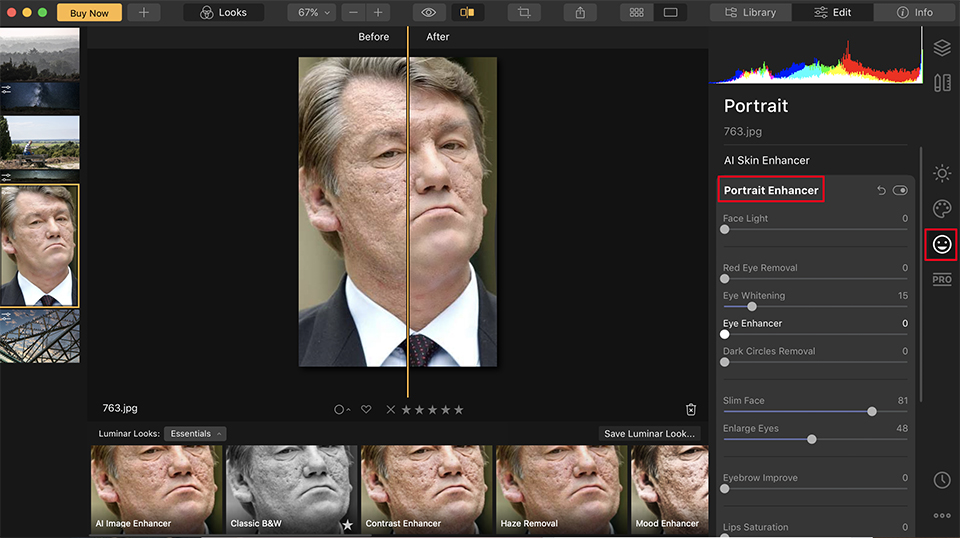 AI portrait enhancer AI portrait enhancer