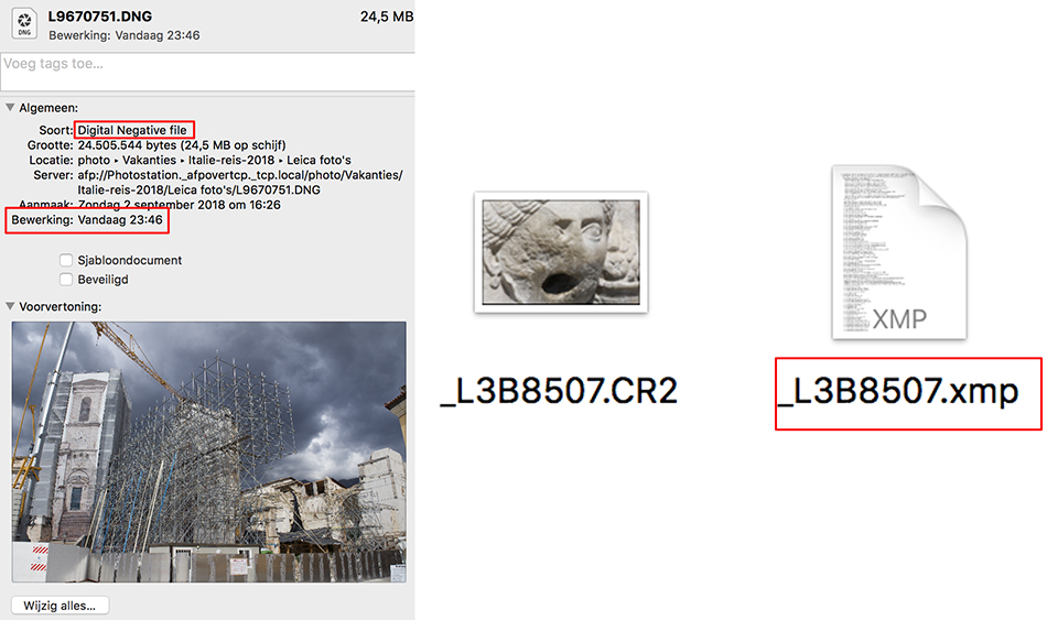 DNG can be modified, camera RAW cannot DNG can be modified, camera RAW cannot