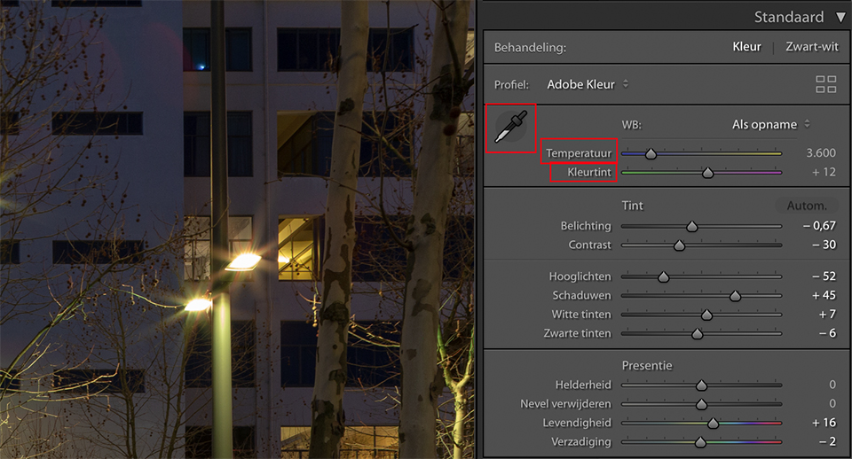 Lightroom Classic CC colour