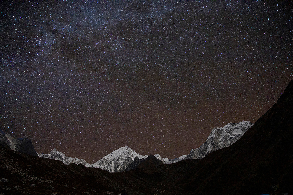 Milky Way Manaslu Nepal Milky Way Manaslu Nepal