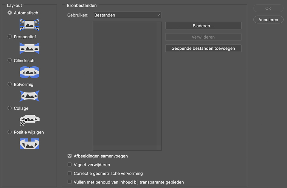 Creating a panorama in Photoshop Creating a panorama in Photoshop