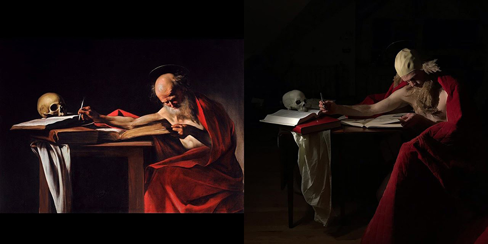 Recreating classic paintings quarantine 5 Recreating classic paintings quarantine 5