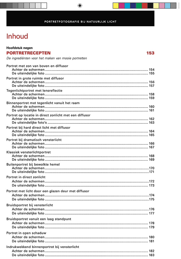 Scott Kelby portrait recipes contents Scott Kelby portrait recipes contents