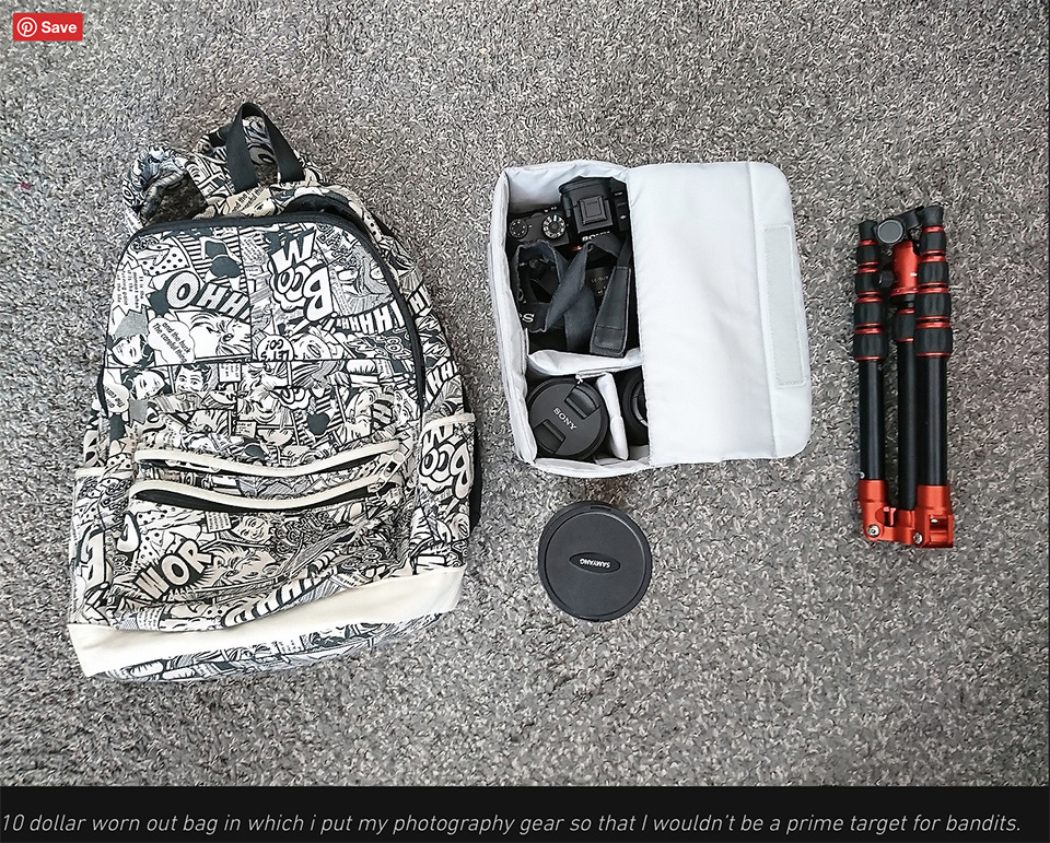 Sony app Albert Dros during volcano climb