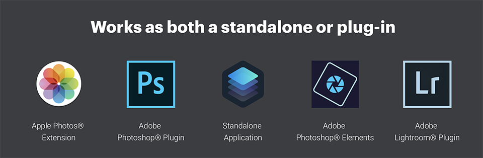 Works as stand-alone or plugin Works as stand-alone or plugin