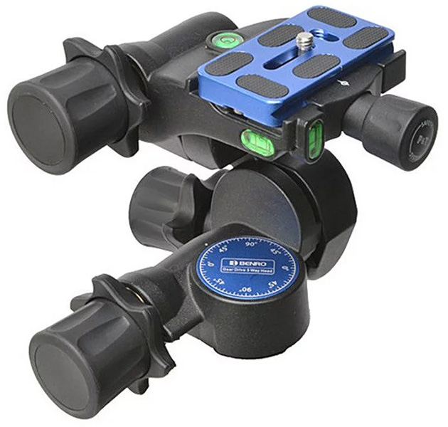 Benro geared head