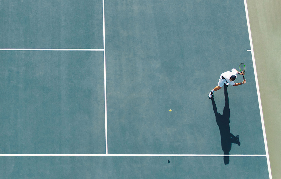 Abstract sports photo