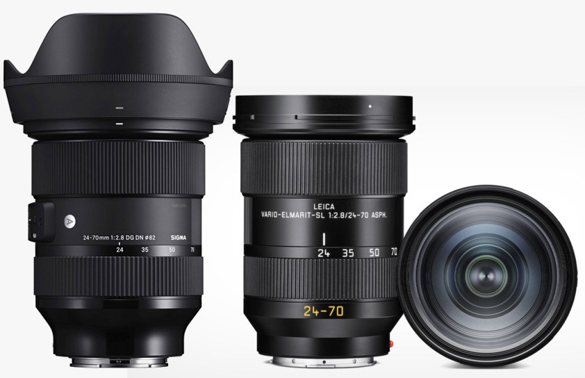 Leica Sigma side by side