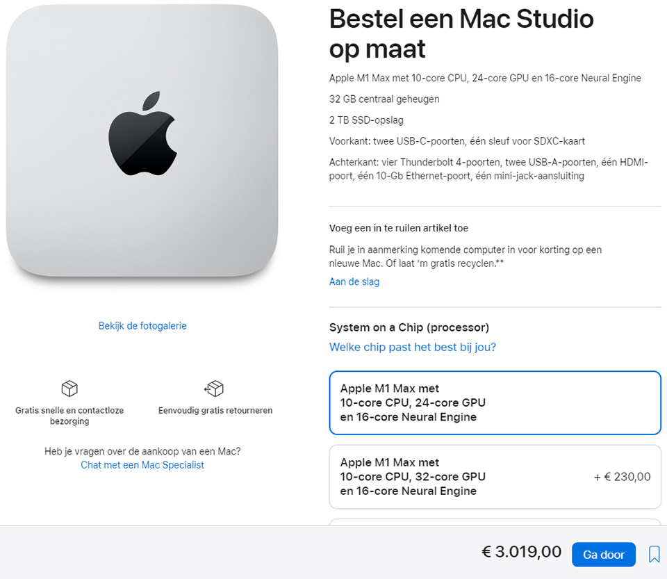 Buying a Mac Studio Buying a Mac Studio