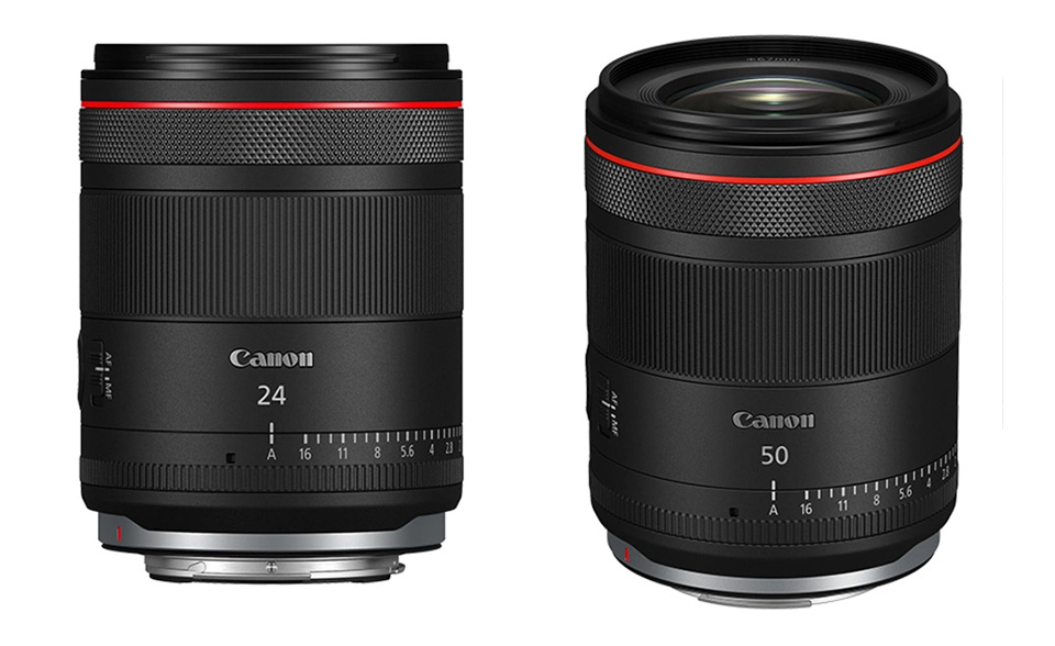 Canon RF 24mm 50mm VCM