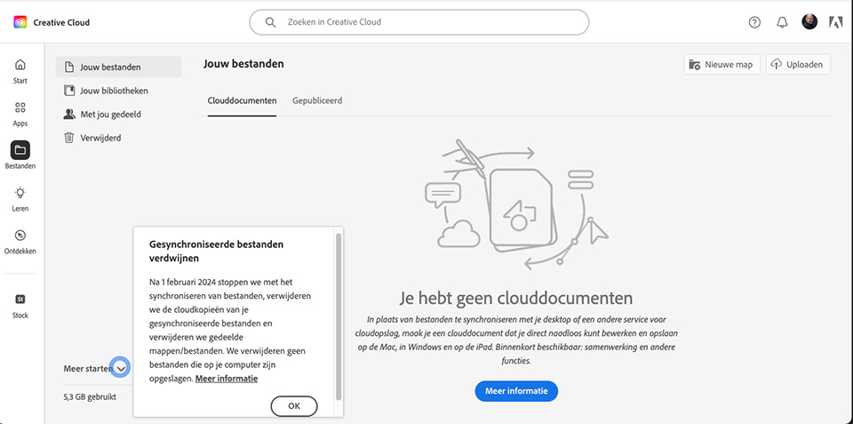 Cloud services ending