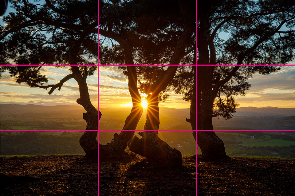 Composition guide lines thirds 07