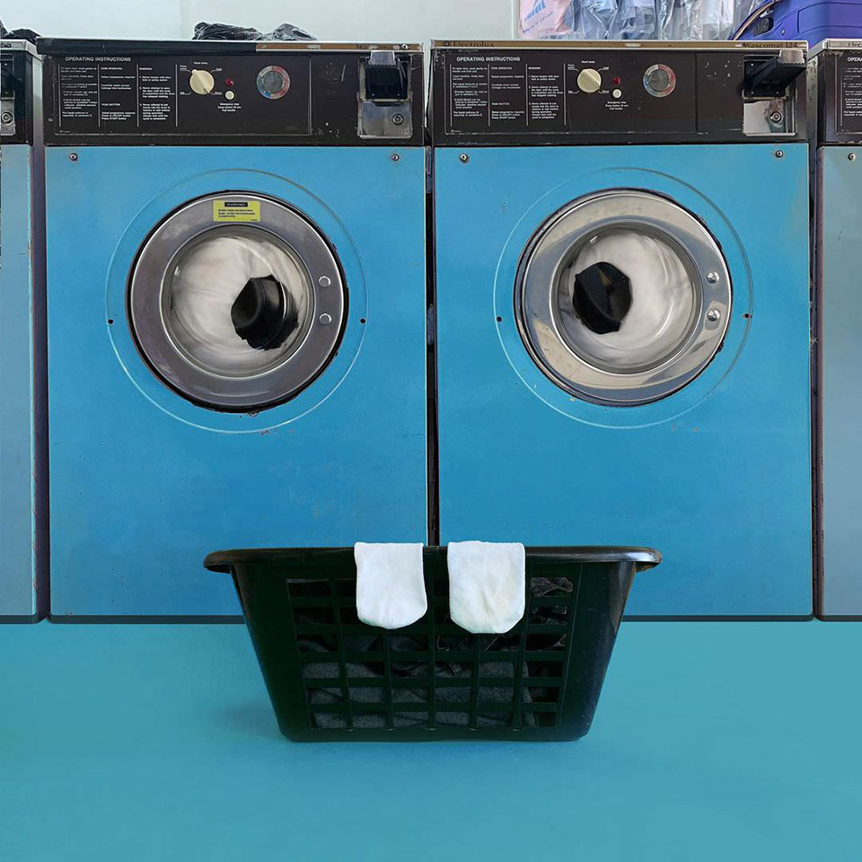 Helga A face in the laundry room Helga A face in the laundry room