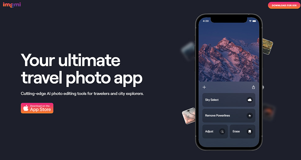 Imgmi app website Imgmi app website