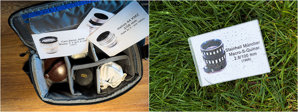 Cards for vintage lenses Cards for vintage lenses