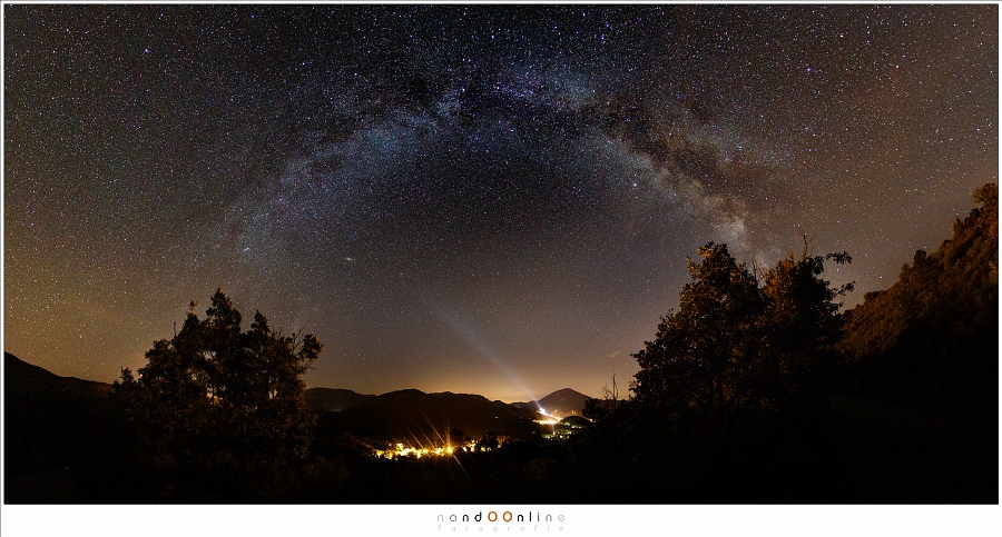 Milky Way panorama Milky Way panorama
