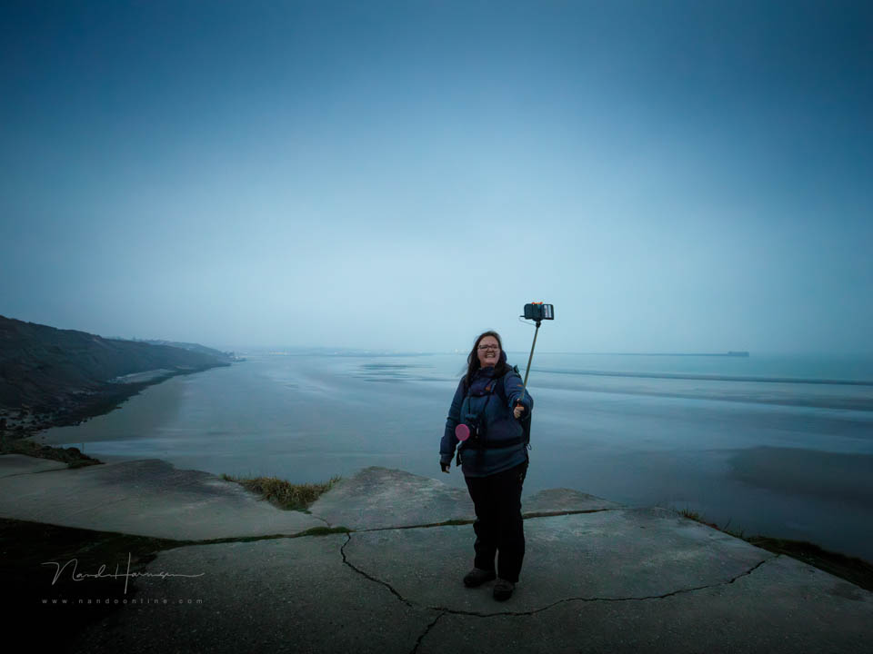 Nando 2019 smartphone on selfie stick Nando 2019 smartphone on selfie stick