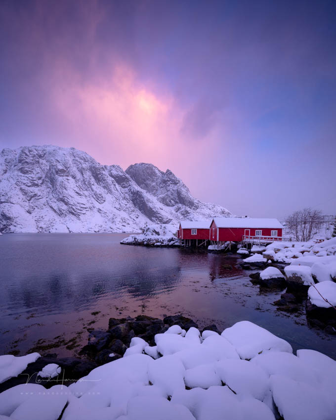 Nando 2025 blue hour Lofoten 2