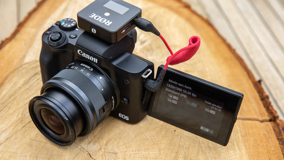 Nando EOS M50 II microphone