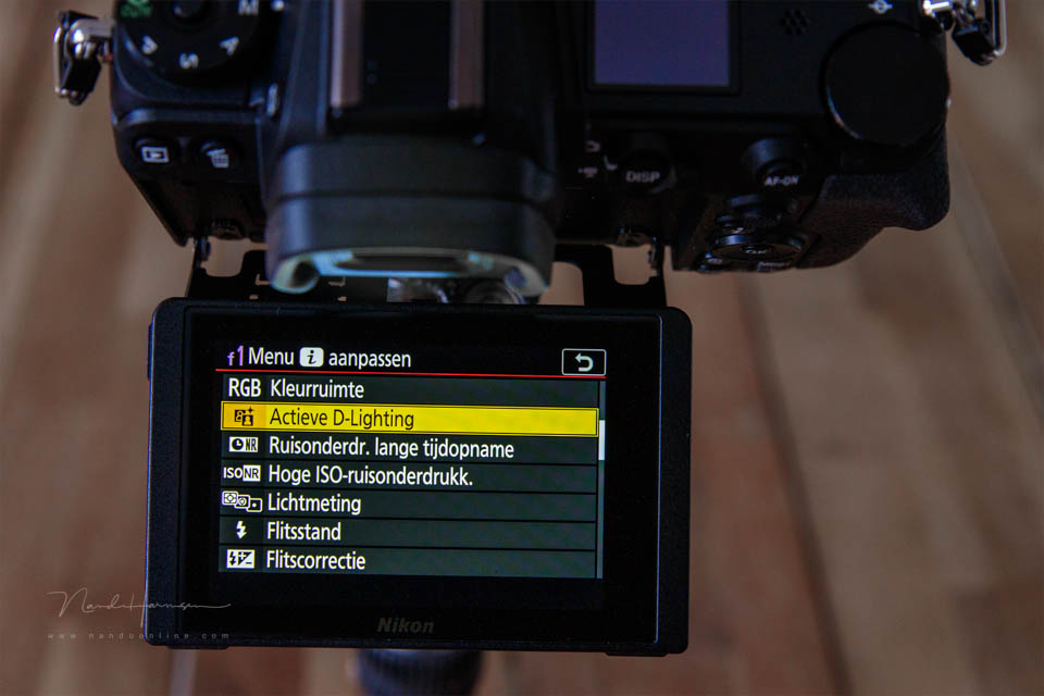 Nando Active D-Lighting Nikon Nando Active D-Lighting Nikon