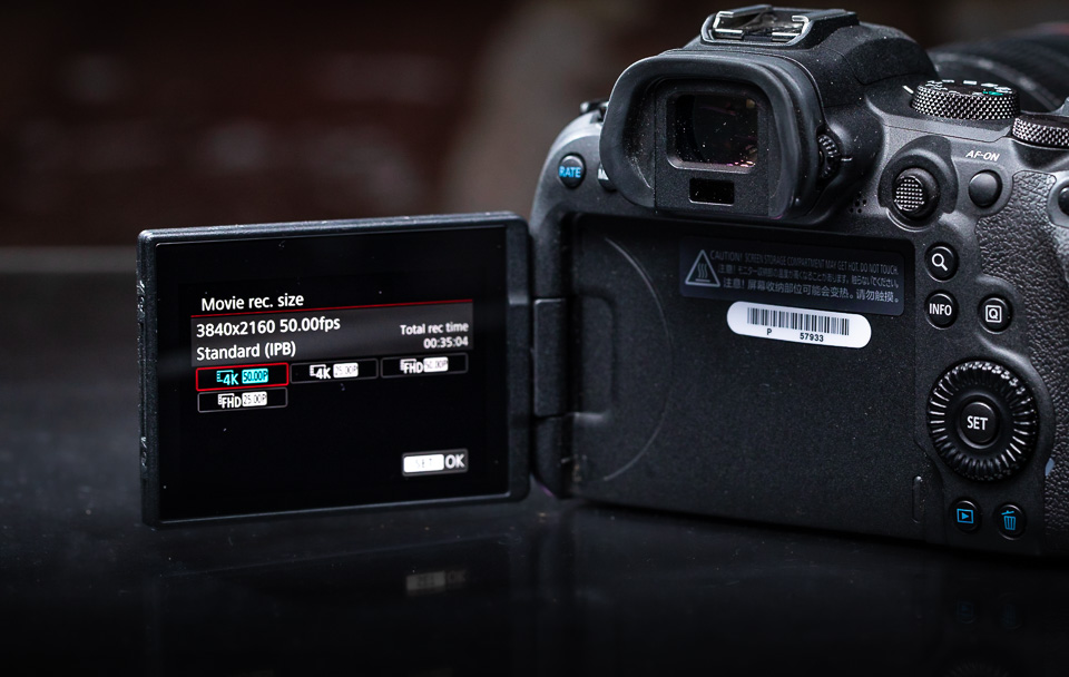 Nando Canon EOS R6 video functions Nando Canon EOS R6 video functions