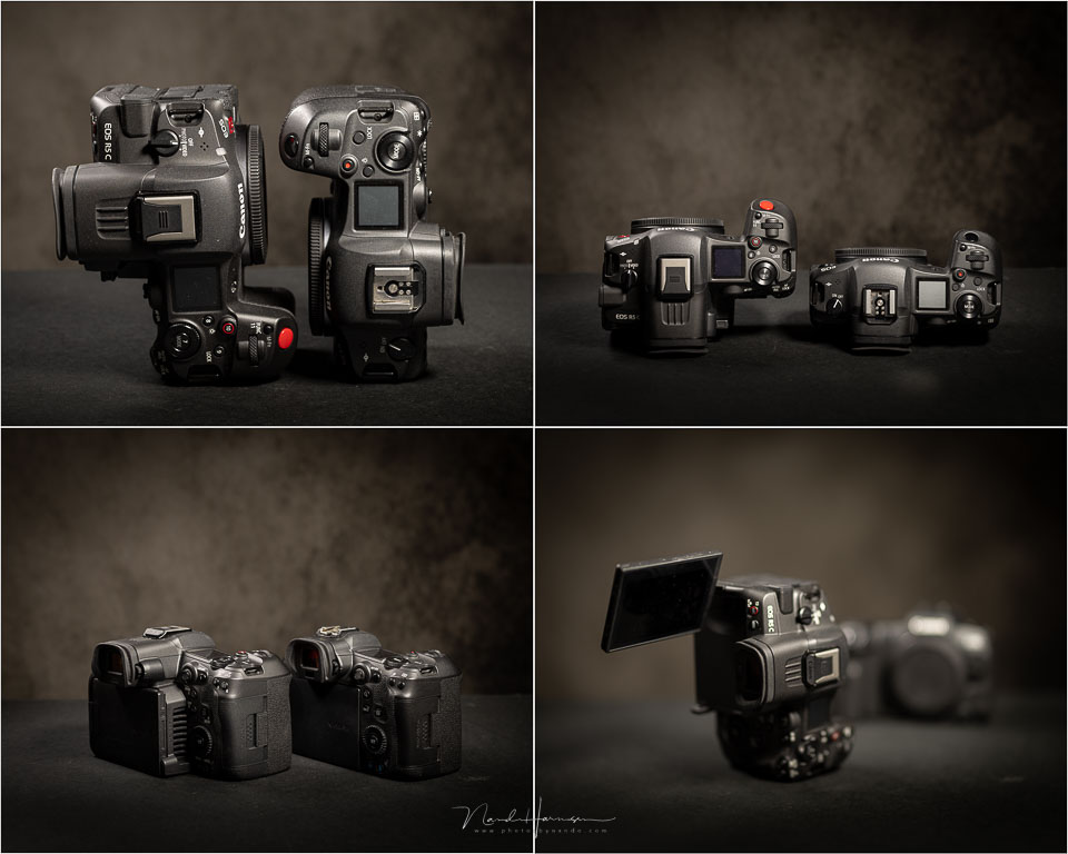 Nando EOS R5 C and R5 comparison