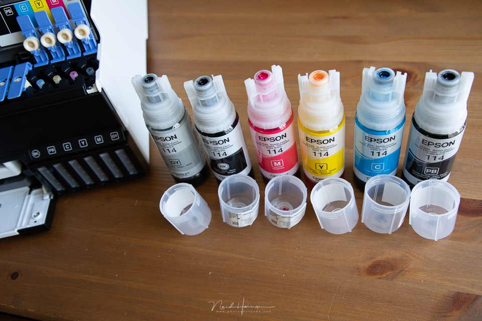 Nando epson et8500 ecoprint ink bottles