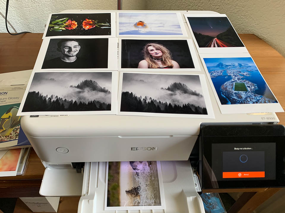 Nando epson et8500 ecoprint printing