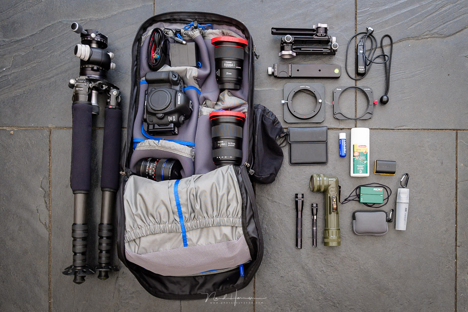 Nando camera backpack, night photography Nando camera backpack, night photography