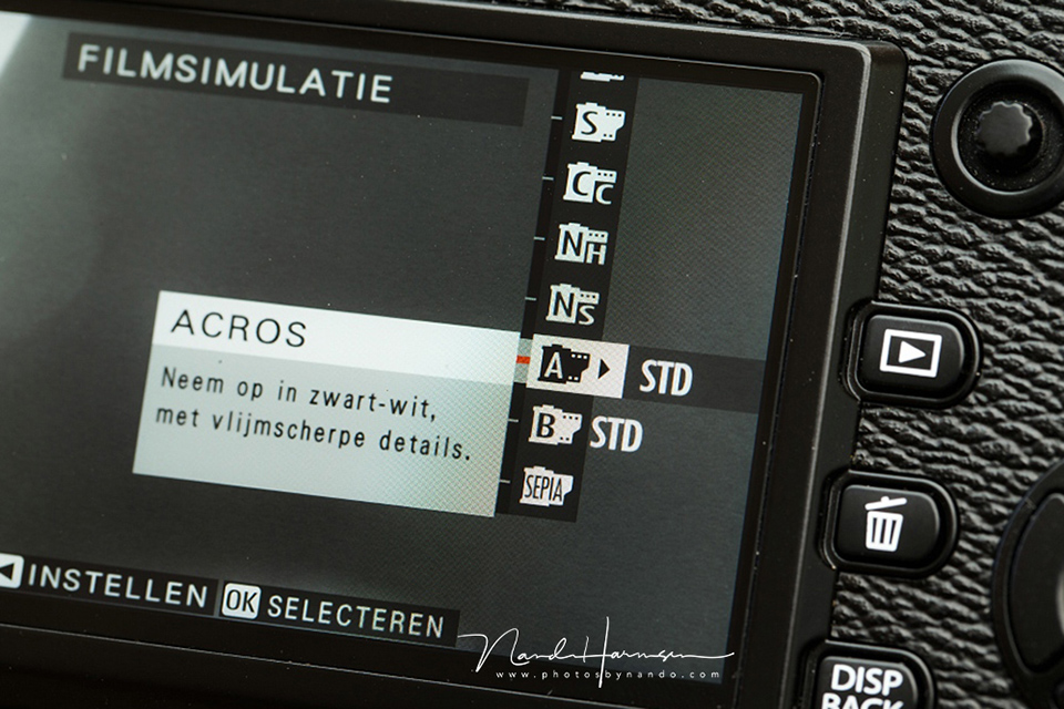 Nando Fujifilm settings Nando Fujifilm settings