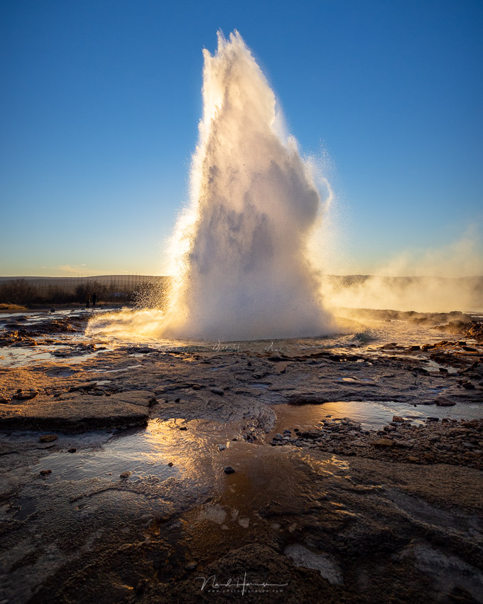 Iceland geyser
