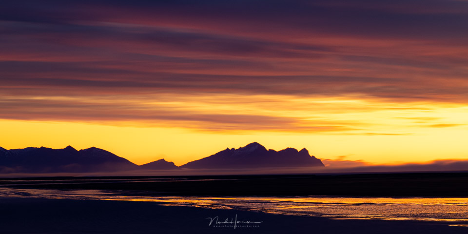 Nando Iceland early morning twilight