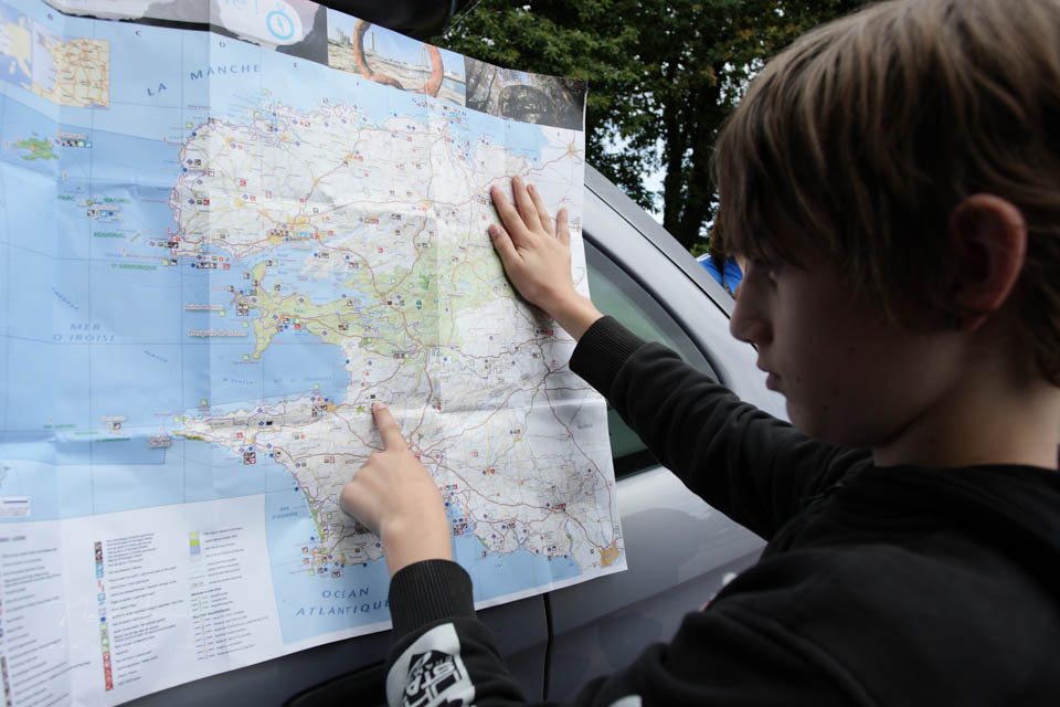 Nando information board map