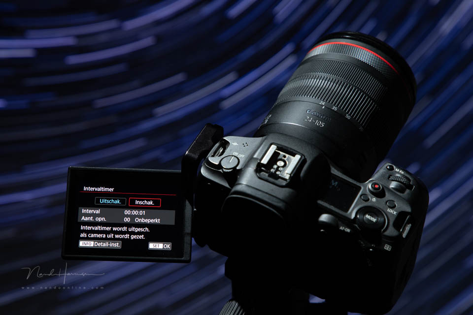 Nando interval setting Canon R5 Nando interval setting Canon R5