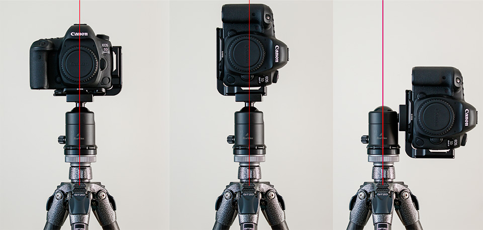 Nando l bracket position on tripod