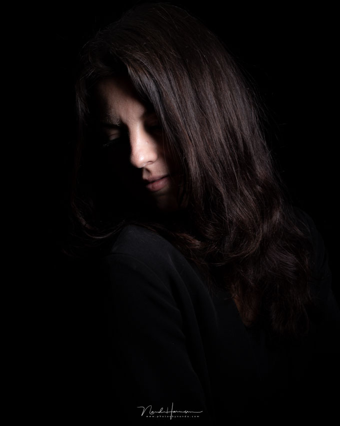 Nando low-key colour portrait Nando low-key colour portrait