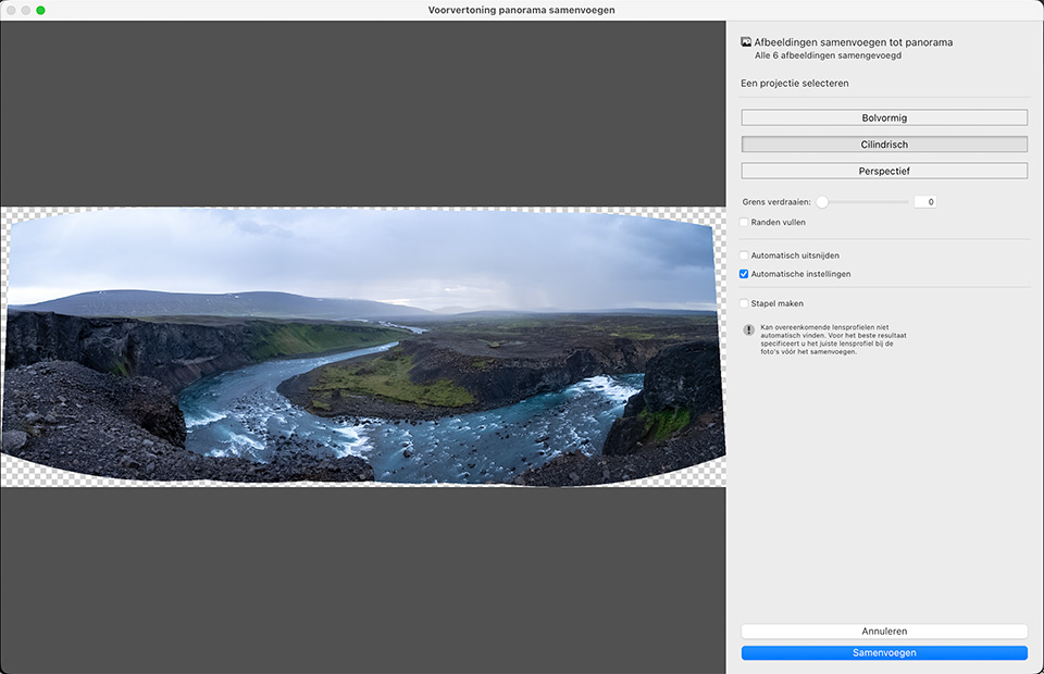 Nando Lightroom Classic panorama